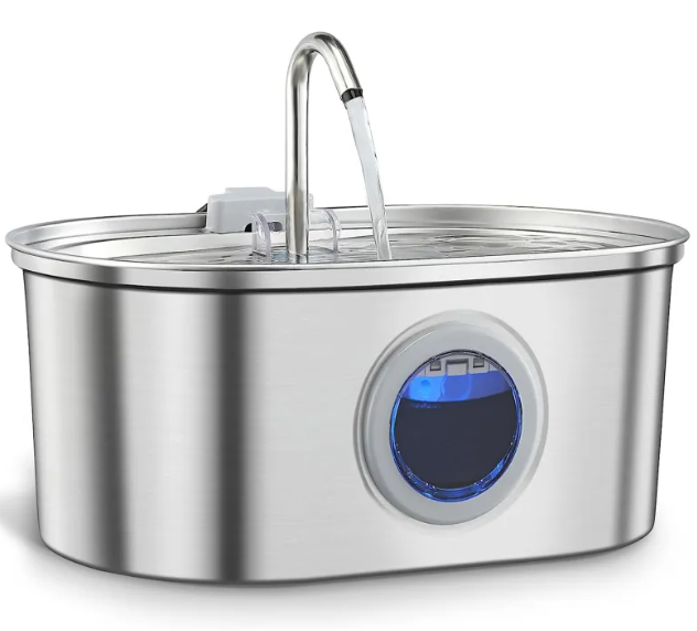 Silent Stainless Electronic Cat Feeder