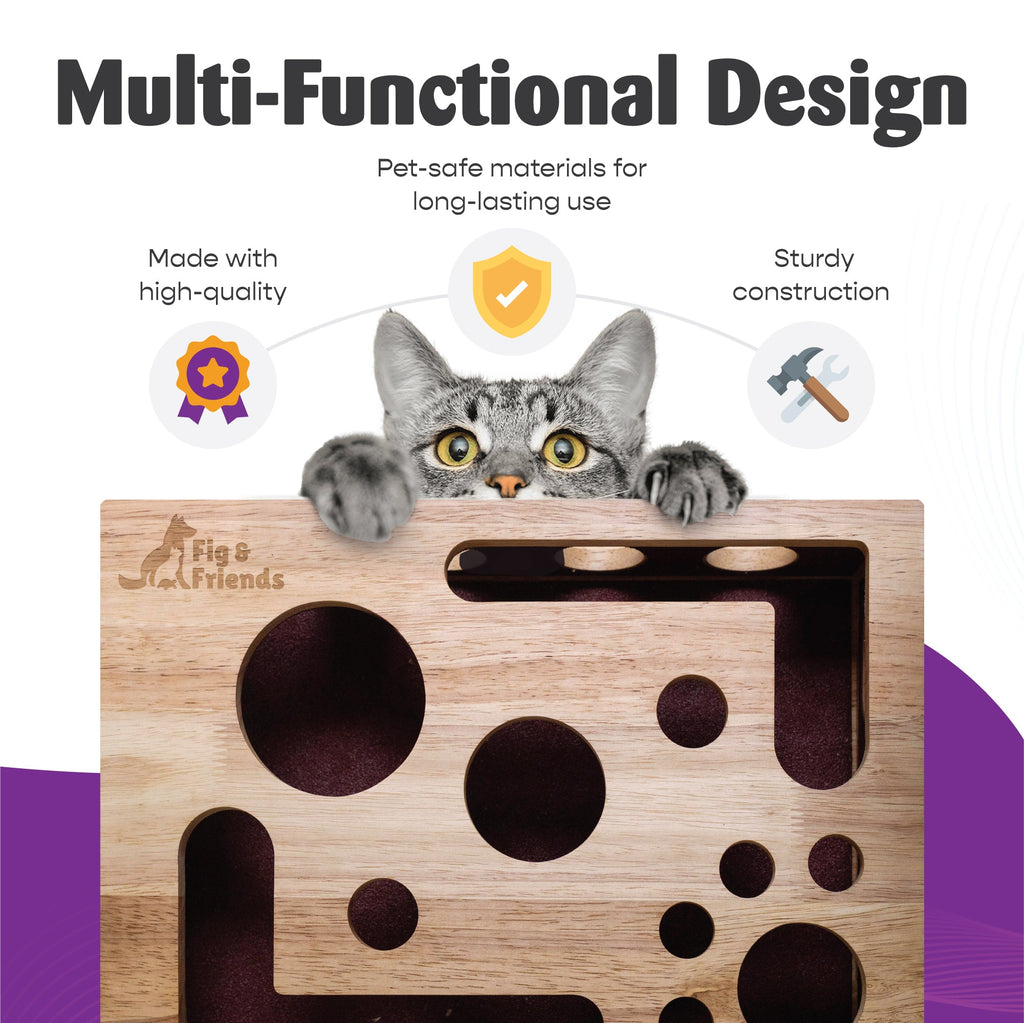 Cat Nail File Enrichment Box