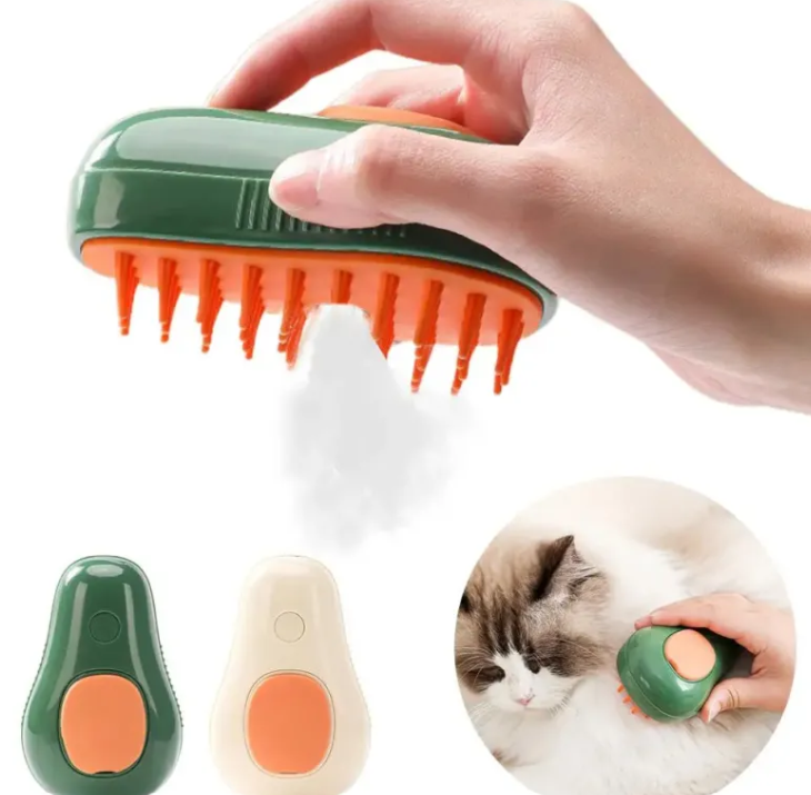 3-in-1 Steam Grooming Brush